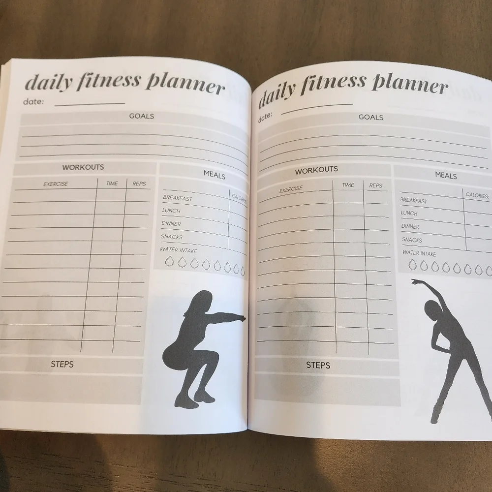 Fitness Tracking Journal, NEW never used